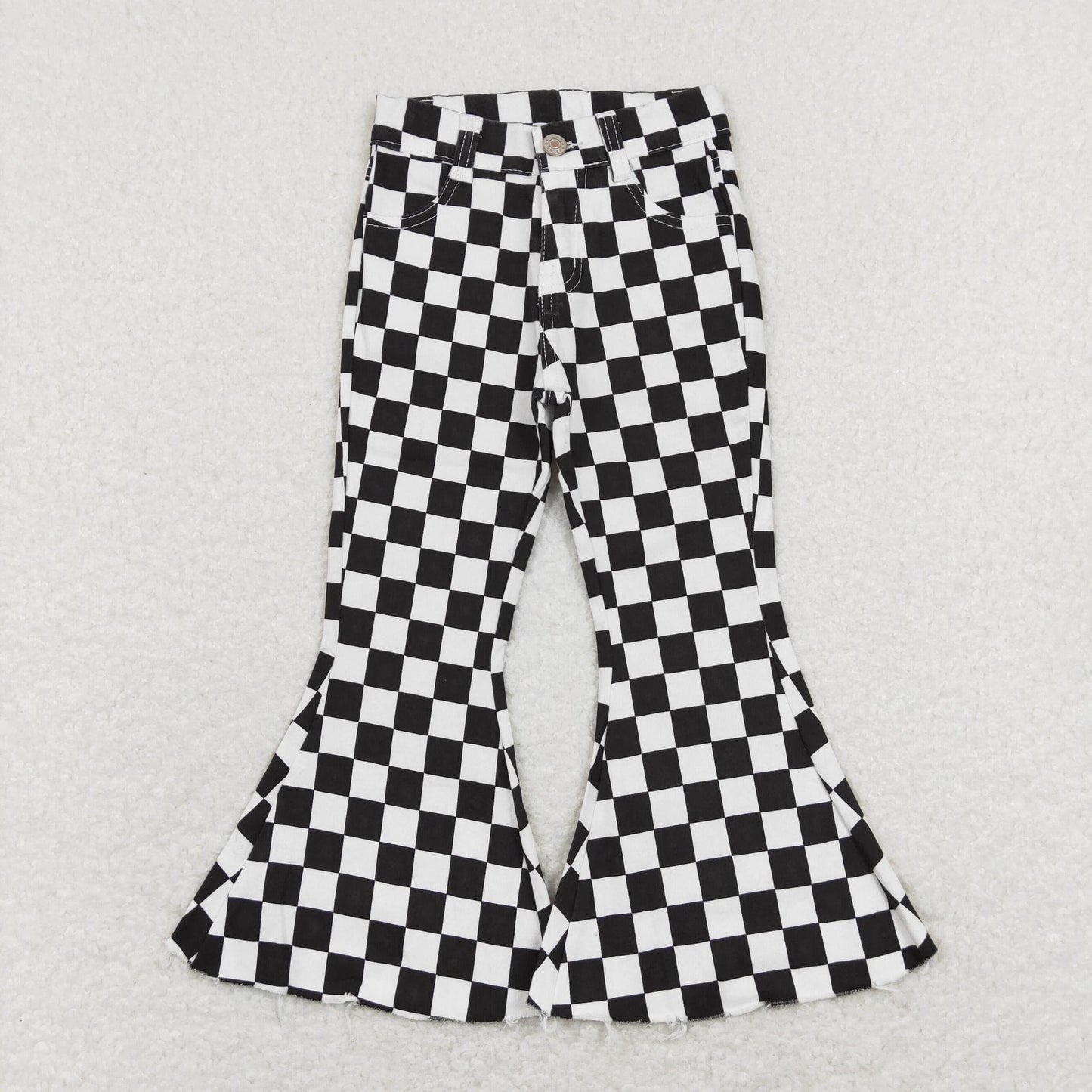 Black Checkered Flares