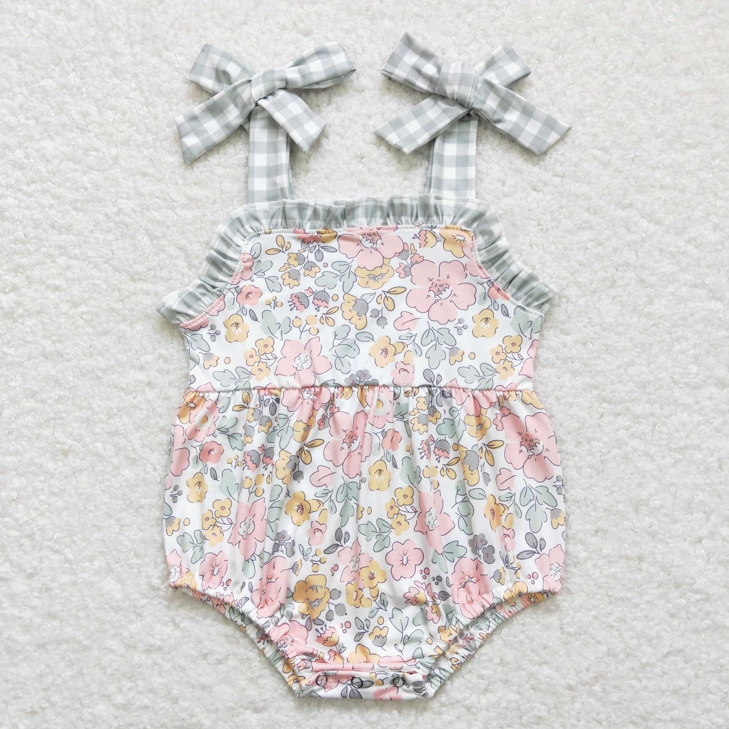 Floral Tie Romper