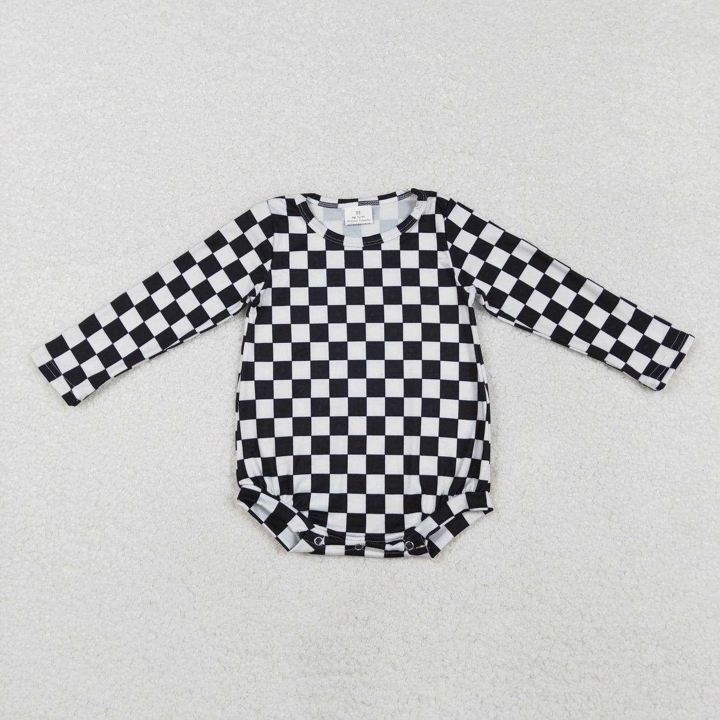 Checkered Romper