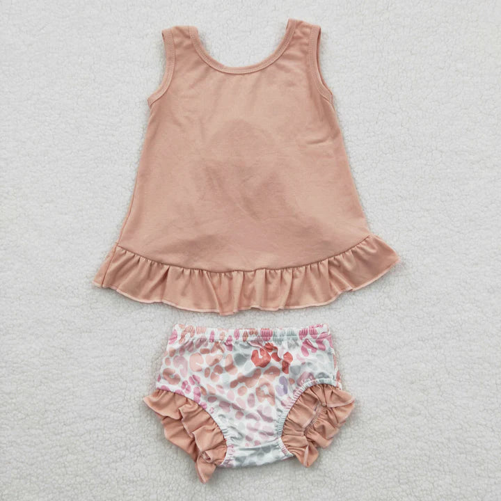 Cheetah Ruffle Set