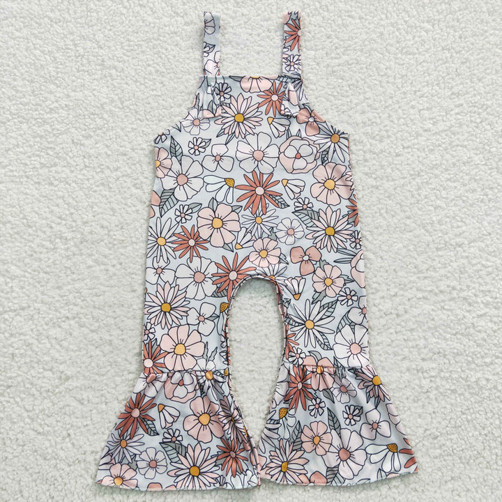 Floral Overall Romper