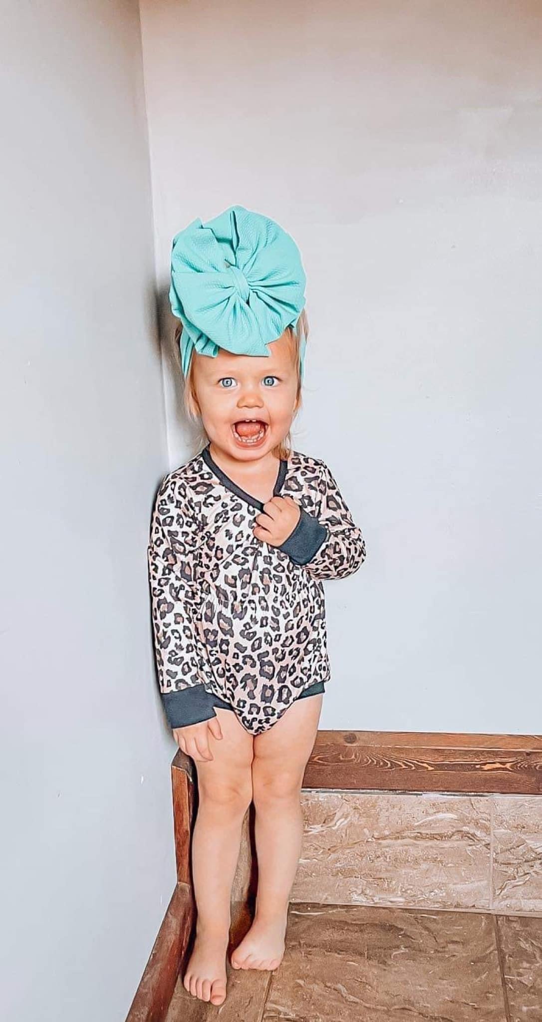Cheetah Romper