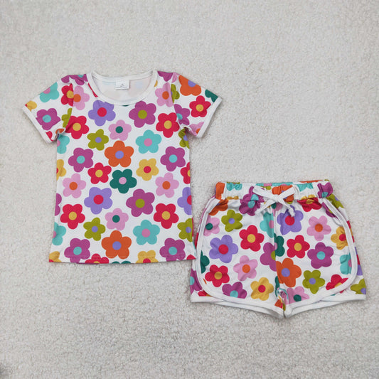 Colorful Floral Short Set