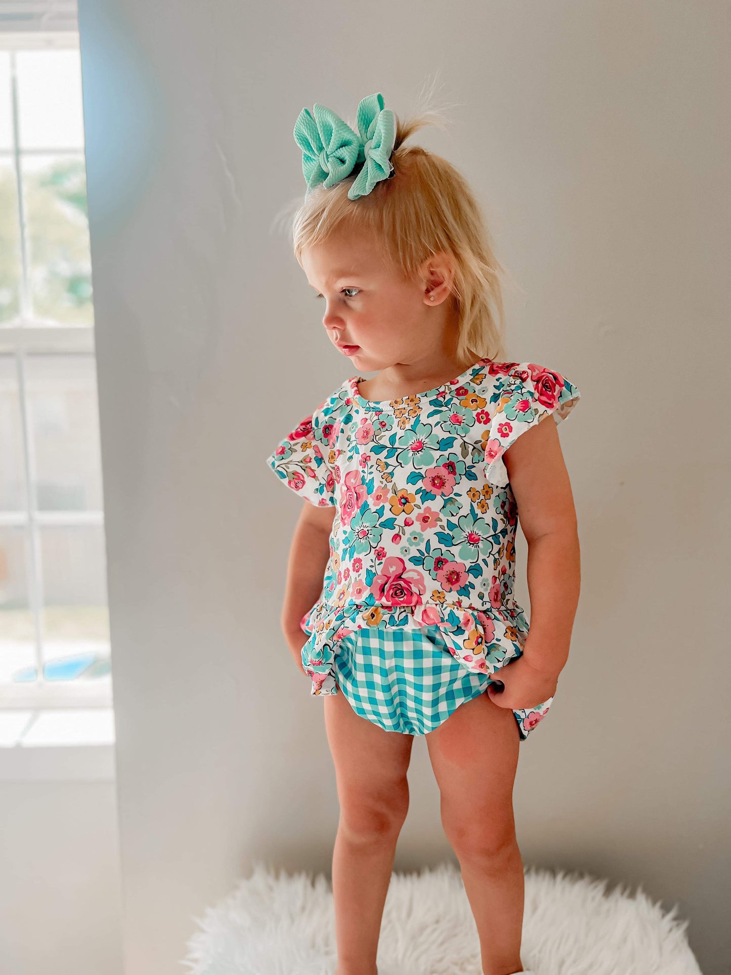 Floral Bummie Set
