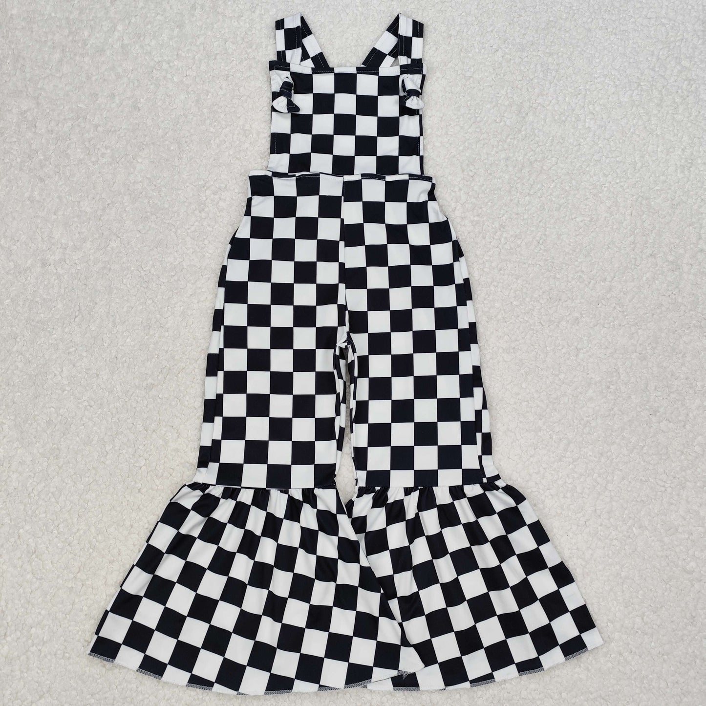 Checkered Bell Romper