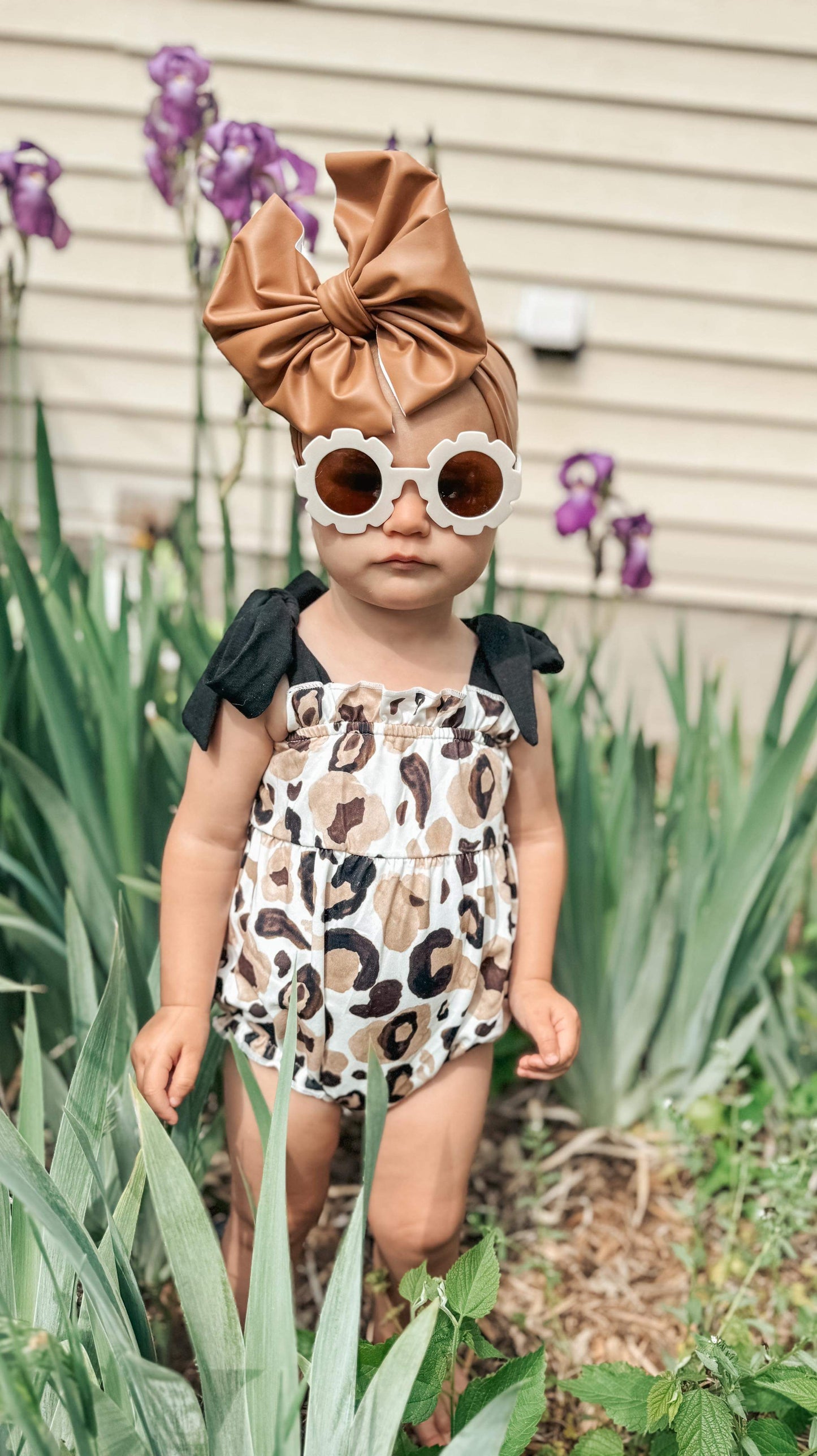 Cheetah Tie Romper
