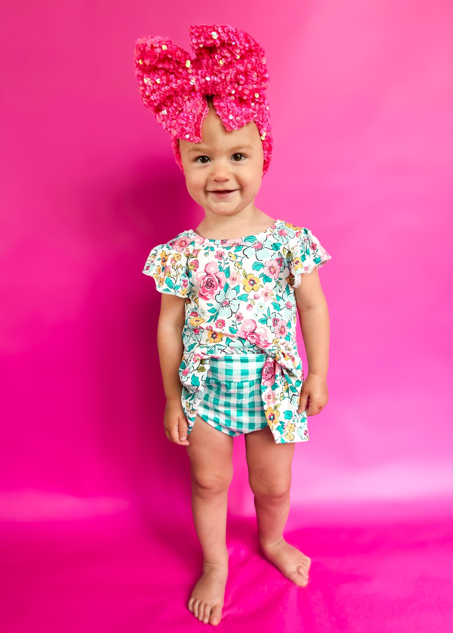 Floral Bummie Set