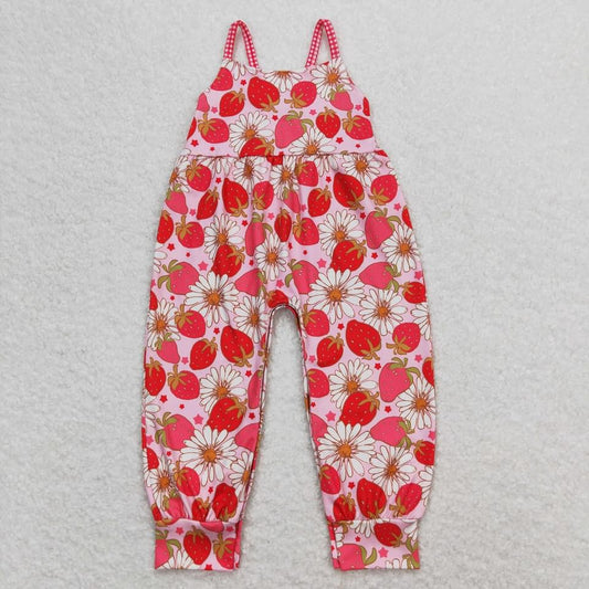 Strawberry Pants Romper