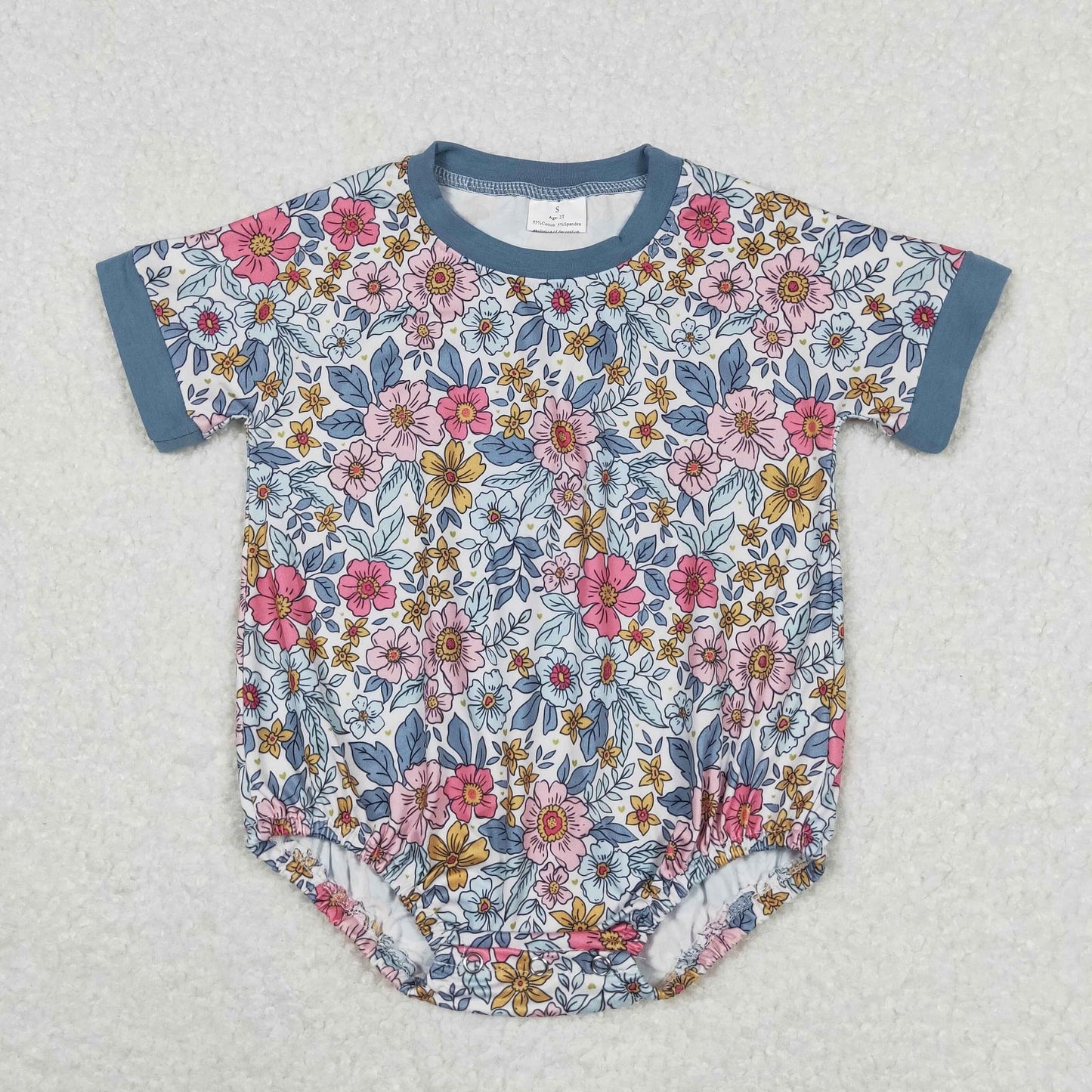 Floral Bubble Romper
