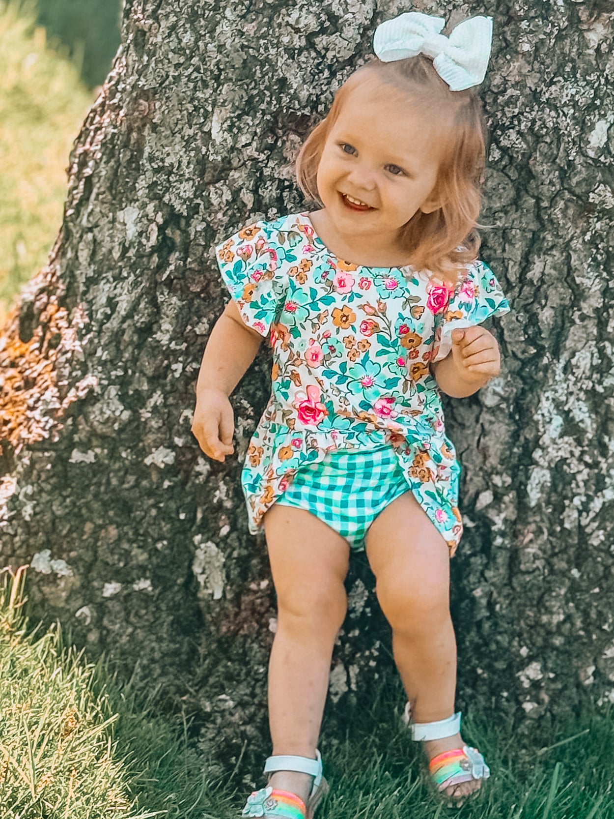 Floral Bummie Set