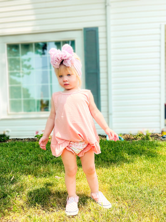 Cheetah Ruffle Set