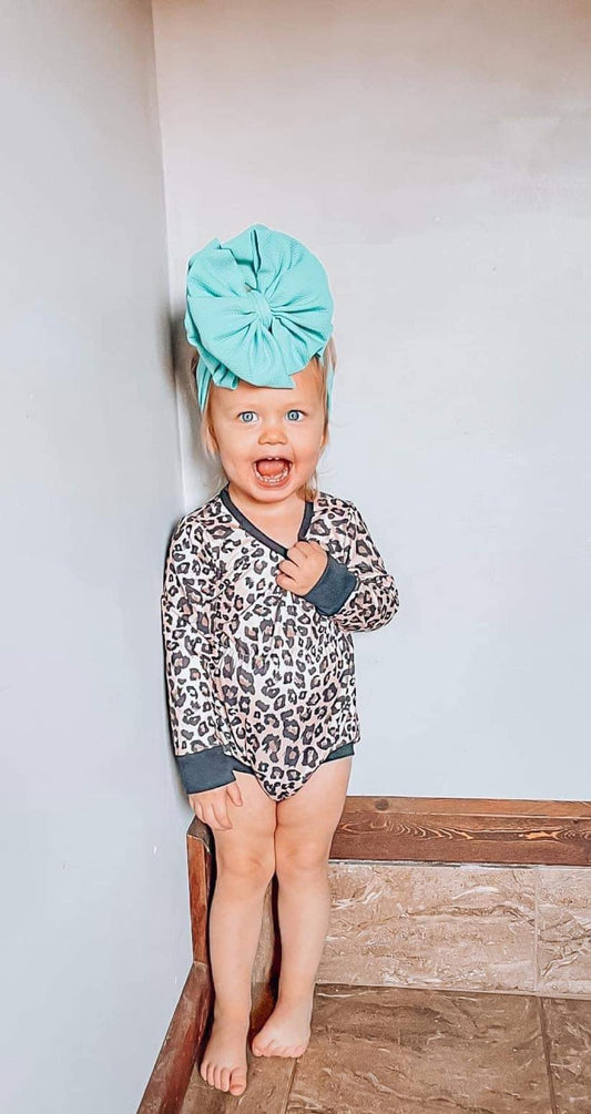 Cheetah Romper